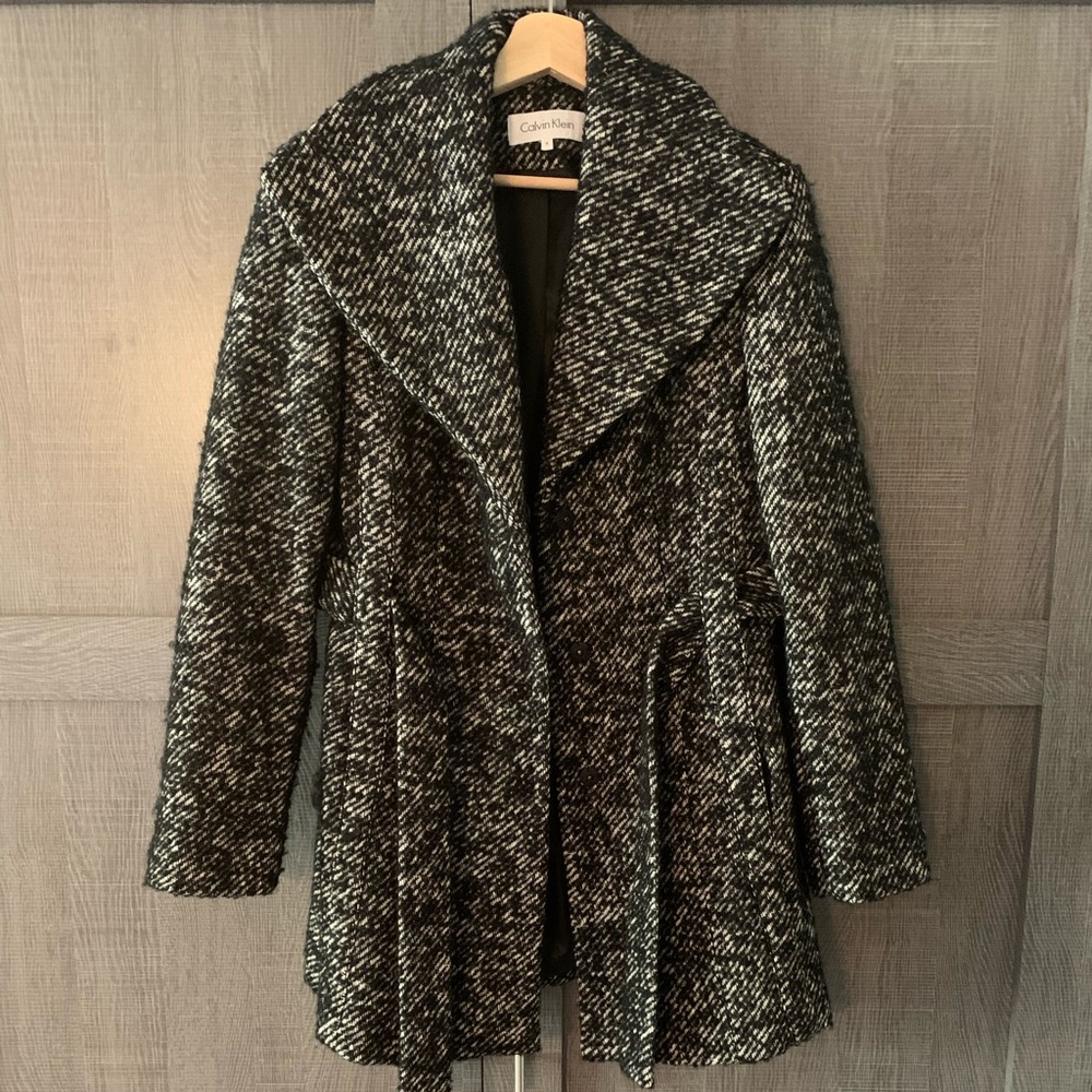 Calvin Klein black/white peacoat